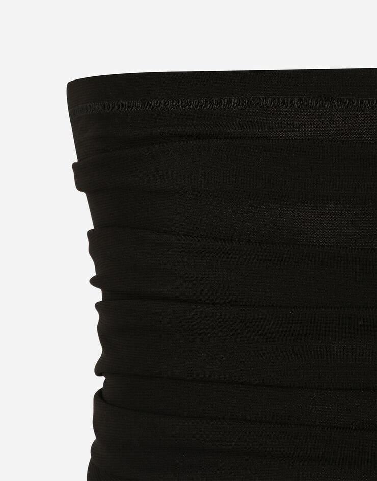 Dolce & Gabbana Gathered waist sash Black GR210EFUGN7