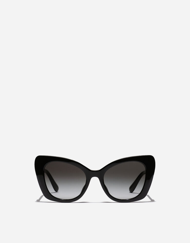 DG Crossed sunglasses in Black for Women | Dolce&Gabbana®