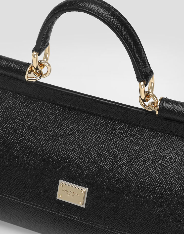 Dolce & Gabbana Sac à main Sicily moyen format Noir BB7652B1001