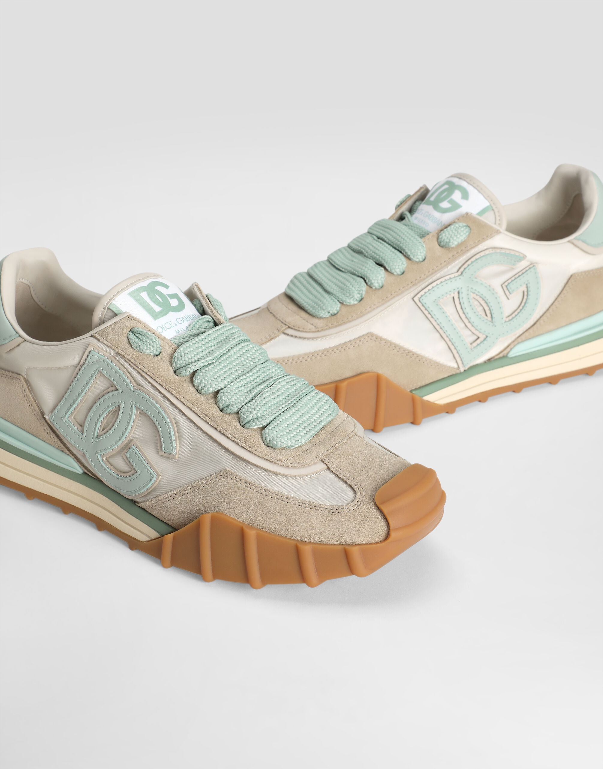DG athletic fabric sneakers in Multicolor for Women