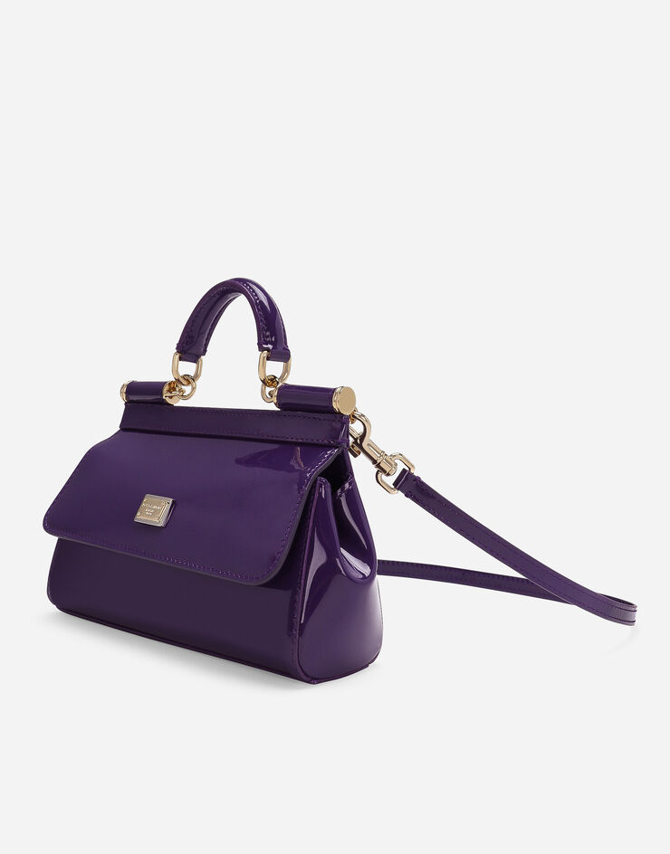 Dolce & Gabbana Sac à main Sicily petit format Violet BB7116A1471