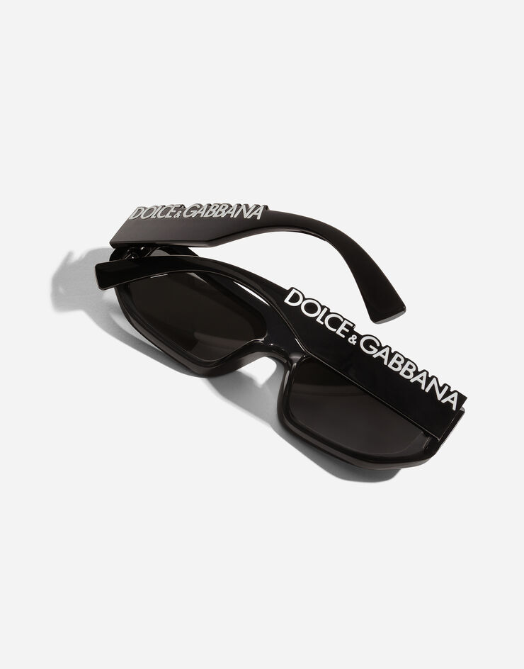 Dolce & Gabbana نظارة شمسية DG Logo أسود VG6203VN187