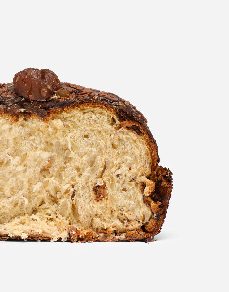 Dolce & Gabbana Panettone with Glazed Chestnuts and Gianduja Yellow PN1000YEL10