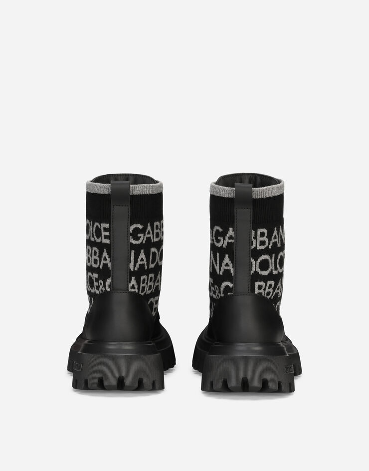 Dolce&Gabbana Calfskin ankle boots Multicolor DA5172AQ590