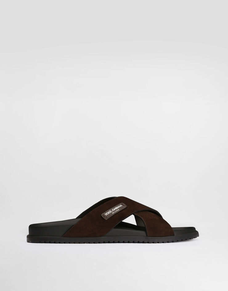 Dolce & Gabbana Sandalo in crosta Dolce & Gabbana Sandalo in crosta Multicolore A80534A9R00