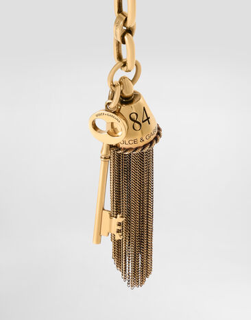 Dolce & Gabbana Metal charm keychain Gold BI3487A0498
