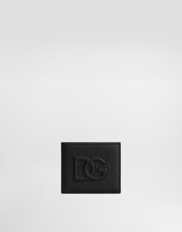 Dolce & Gabbana DG Logo bifold wallet Black BP1321AT489