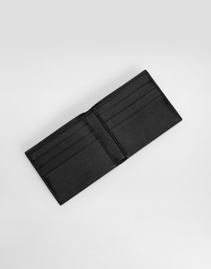 Dolce & Gabbana Calfskin bifold wallet Black BP1321AV956