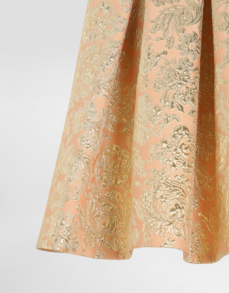 Dolce & Gabbana Floral lamé jacquard dress Dolce & Gabbana Floral lamé jacquard dress Multicolor L54DL6HJMLB