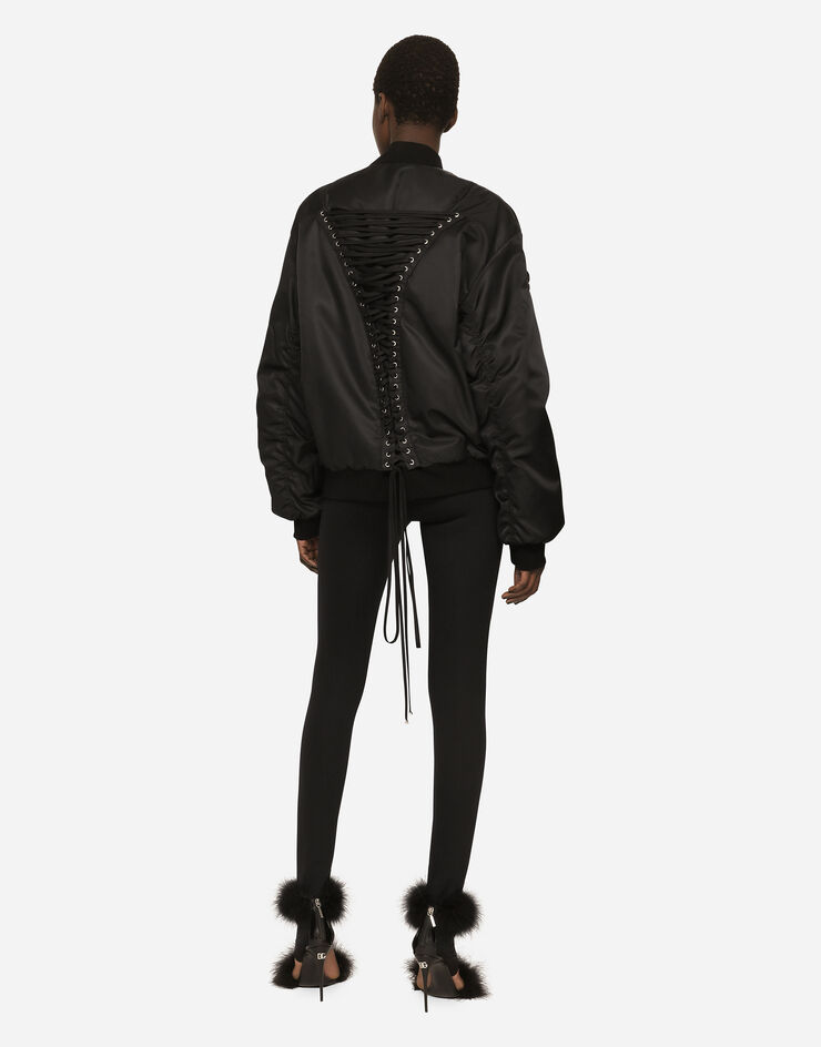 Dolce & Gabbana BOMBER Negro F9P23TFUMNQ