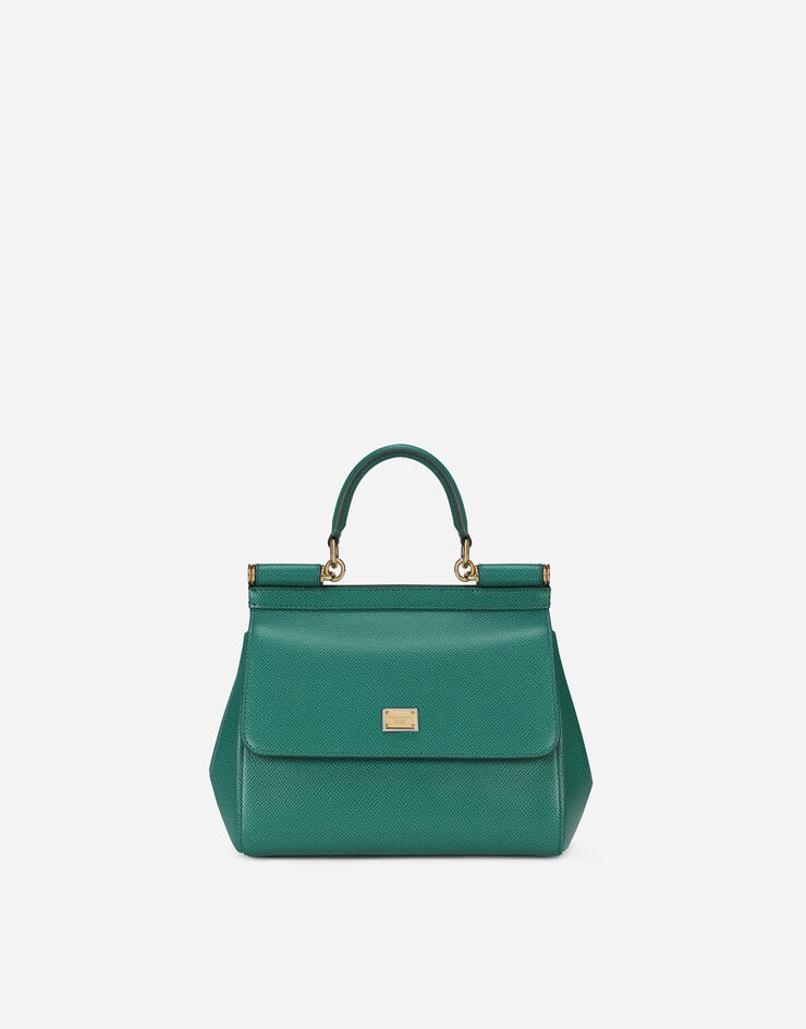 Dolce & Gabbana Sac à main Sicily moyen format Vert BB6003A1001