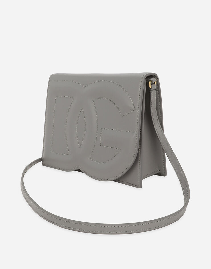 Dolce & Gabbana Umhängetasche DG Logo Grau BB7287AW576
