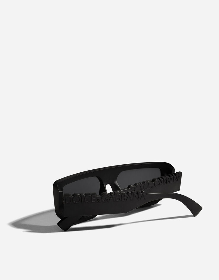 Dolce & Gabbana DG Logo Sunglasses Matte black VG6203VN56G