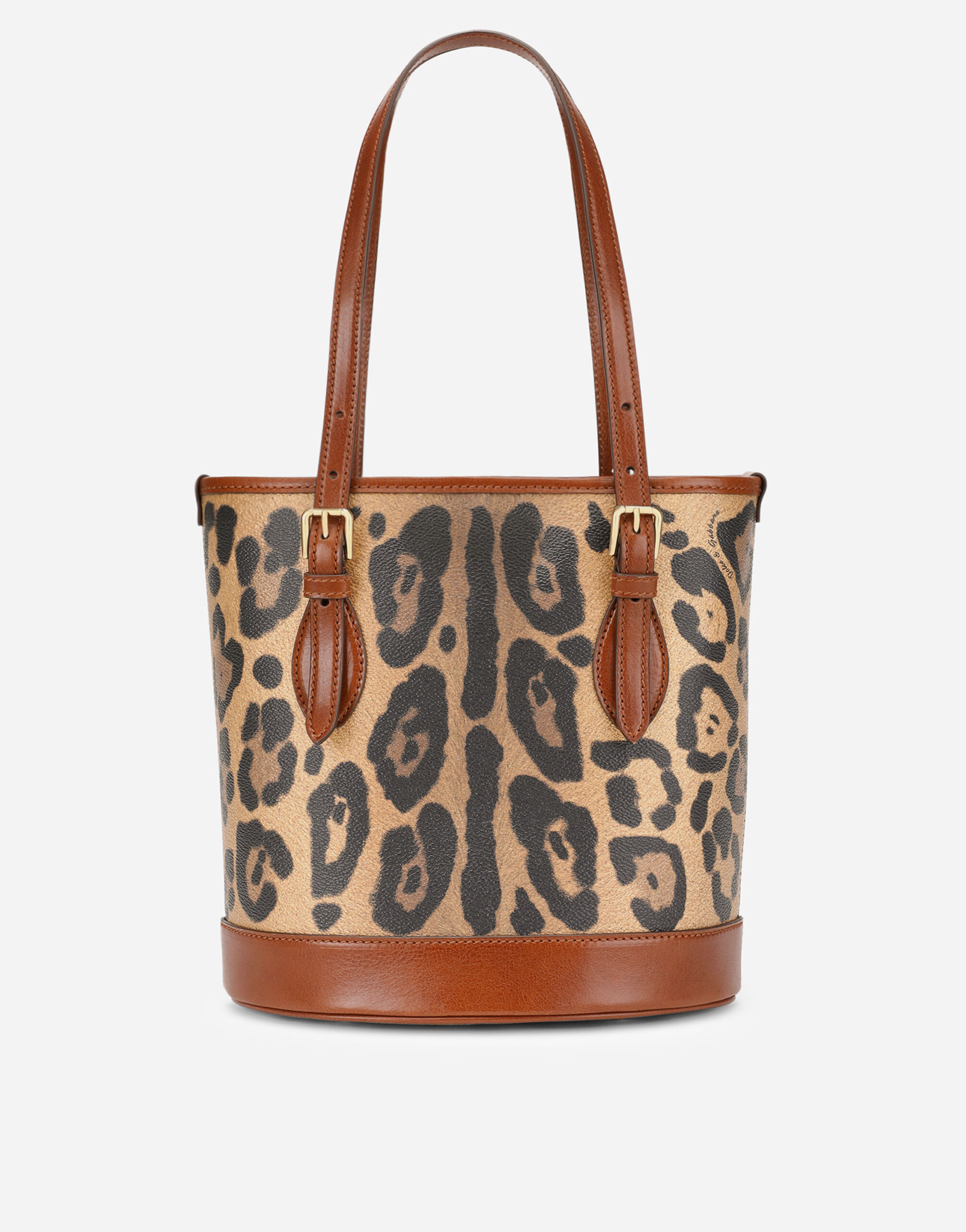Animal print hot sale bucket bag
