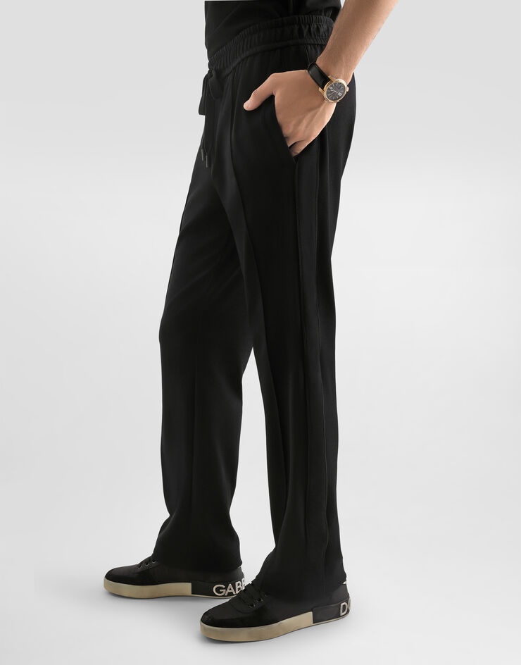 Dolce & Gabbana Technical jersey trousers Dolce & Gabbana Technical jersey trousers Black GP17YTFUGUL