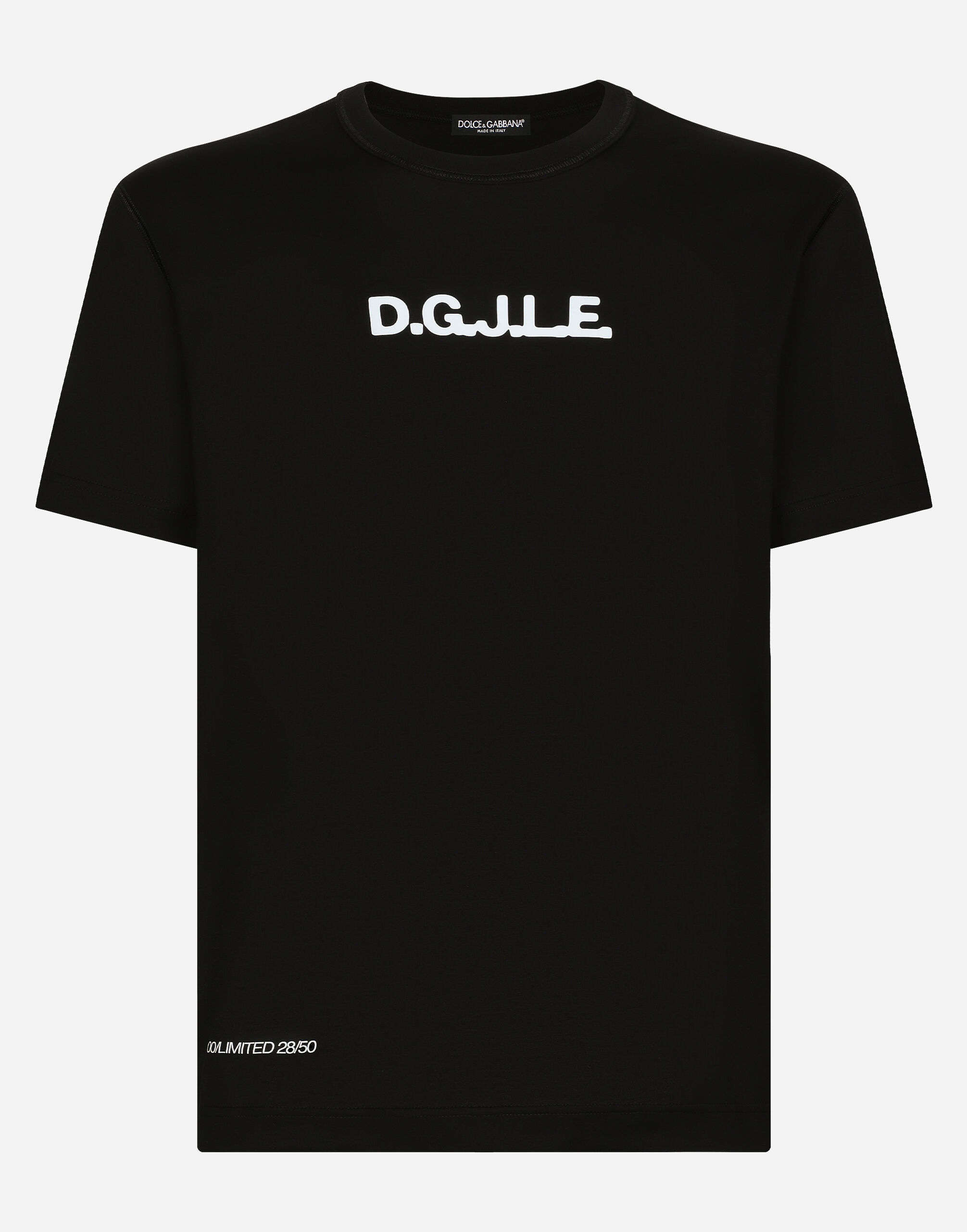 Dolce & Gabbana Tシャツ コットン ブラック I9645MGH772