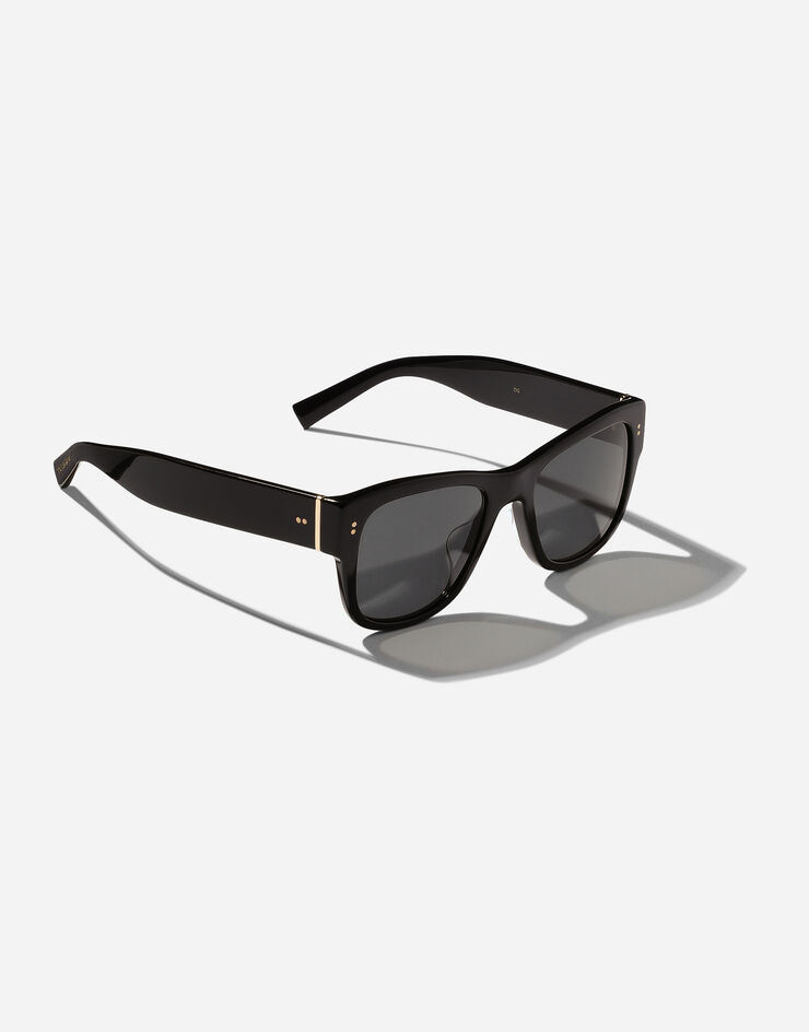 Dolce & Gabbana Солнцезащитные очки Domenico ЧЕРНЫЙ VG433CVP187