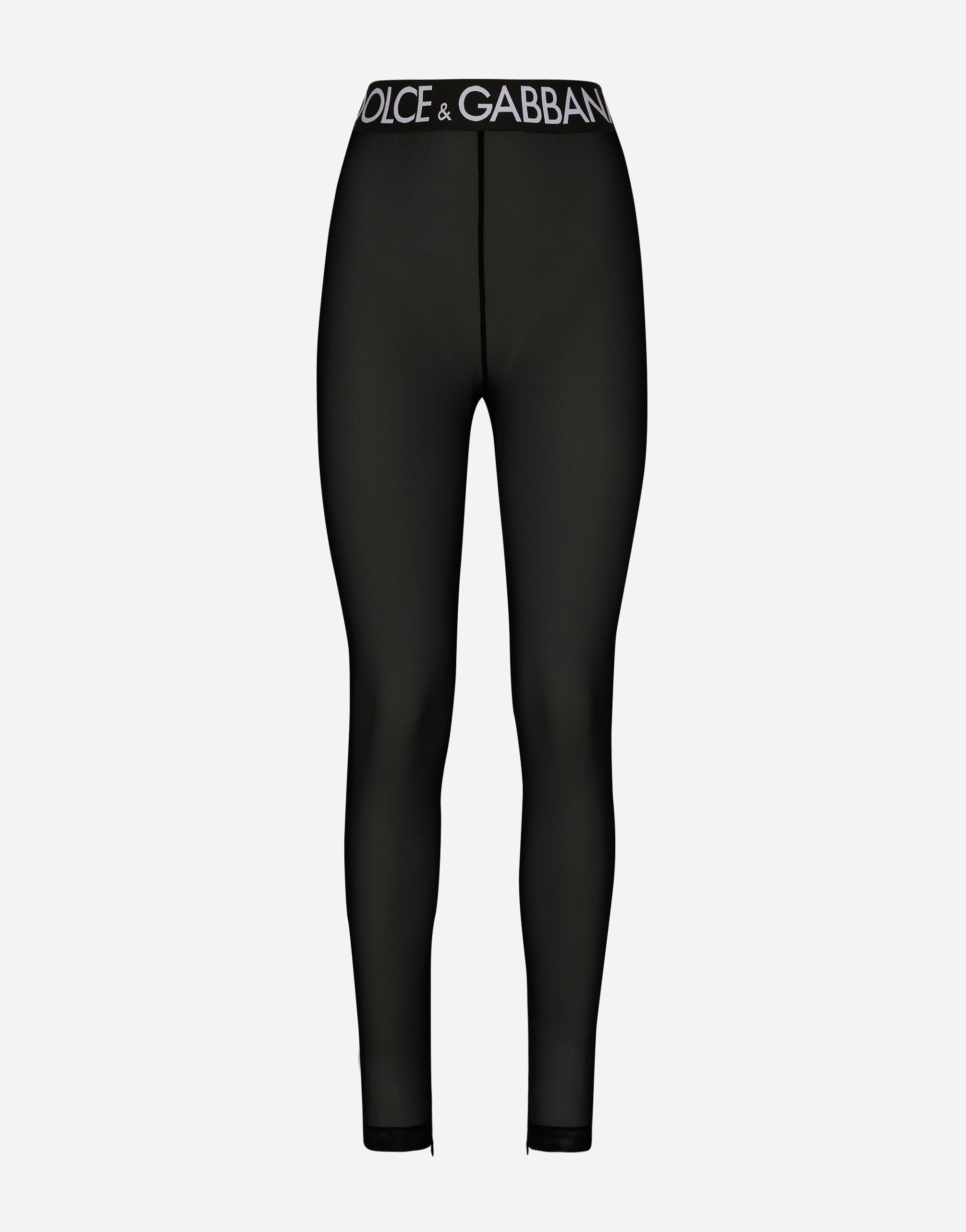 Tulle leggings in Black for Dolce Gabbana US