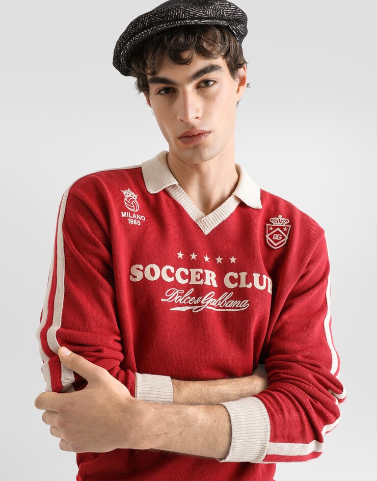 Dolce & Gabbana Cotton polo shirt Dolce & Gabbana Cotton polo shirt Red GXZBOZJBCJG