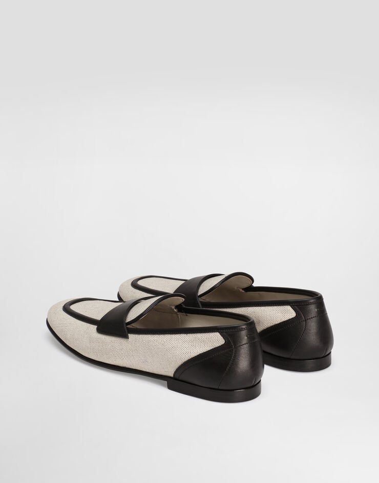 Dolce & Gabbana Pantofola in sale&pepe e nappa Multicolore A50698A9Q93