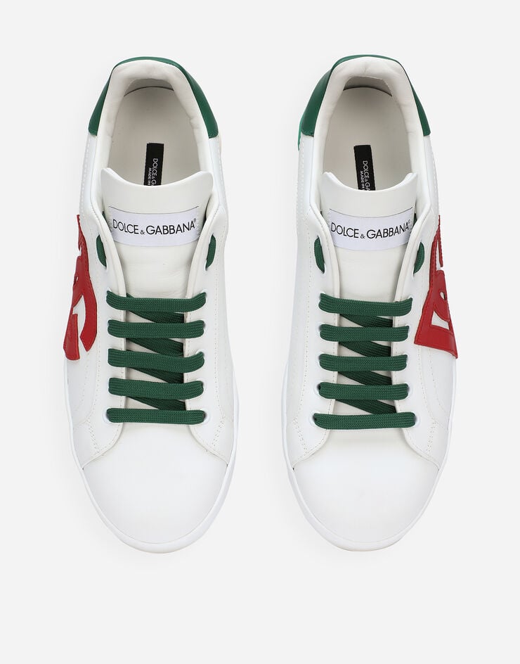 Dolce & Gabbana Sneaker Portofino aus Kalbsleder Mehrfarbig CS1772AN384