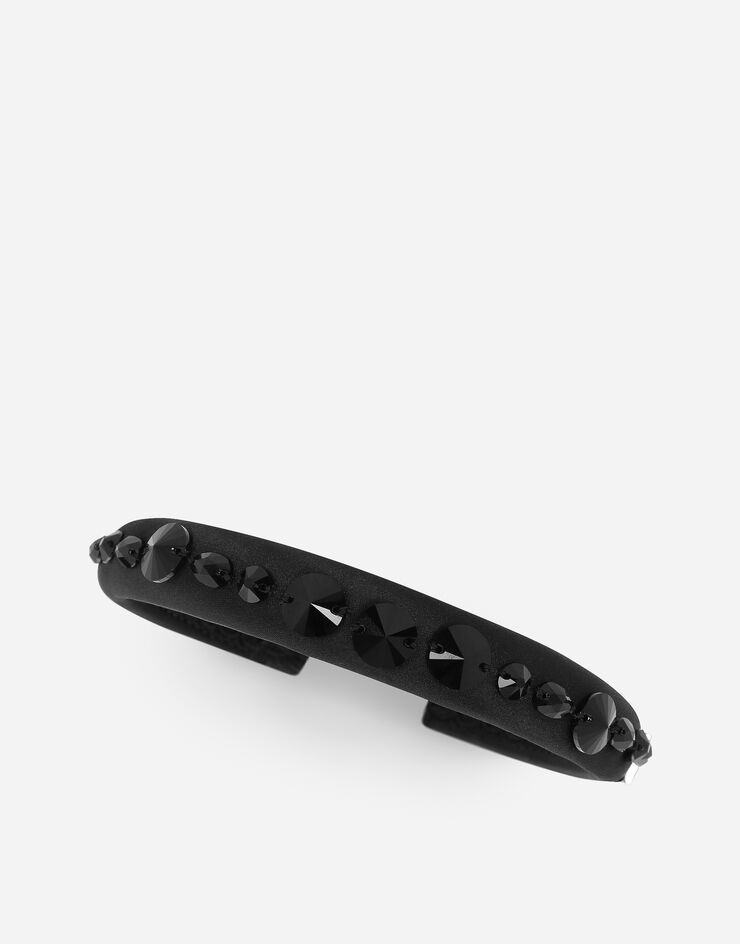 hairband for Dolce&Gabbana® in Black US Satin |