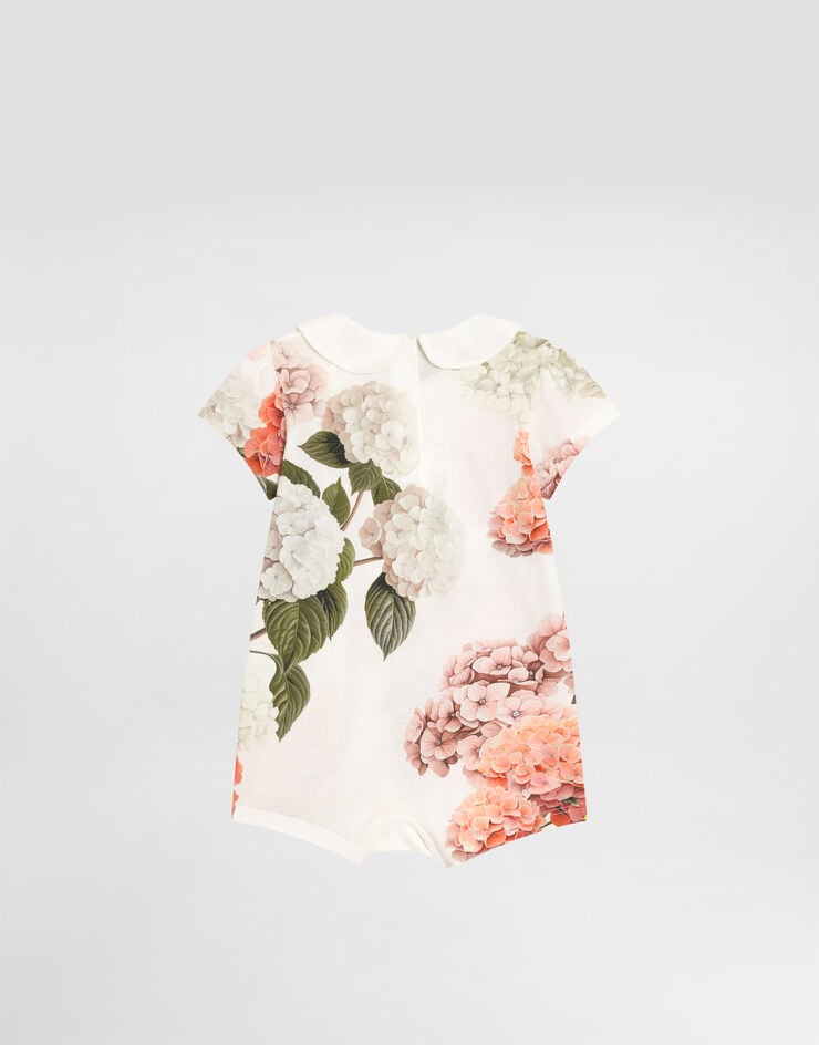 Dolce & Gabbana Hydrangea-print jersey gift set Multicolor L2JOY1II7JR