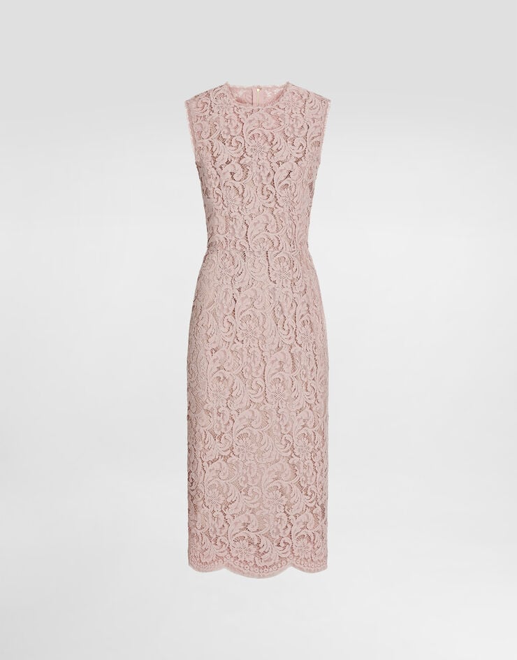 Dolce & Gabbana Cordonetto lace dress Dolce & Gabbana Cordonetto lace dress Pink F6H0ZTHLMTB