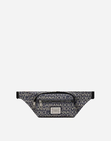 Dolce & Gabbana Small coated jacquard belt bag Print BM2301AR757