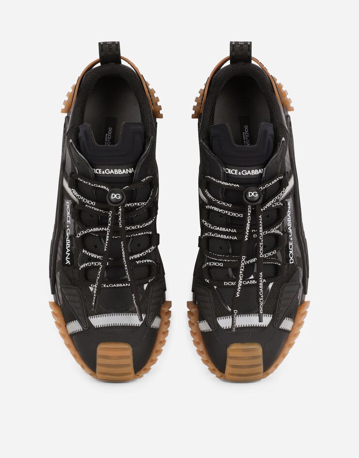 Dolce & Gabbana NS1 sneakers in mixed materials BLACK CS1770AJ969