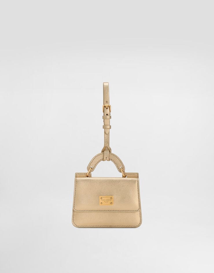 Dolce & Gabbana Laminated calfskin card holder Dolce & Gabbana Laminated calfskin card holder Gold BI3401AZ648