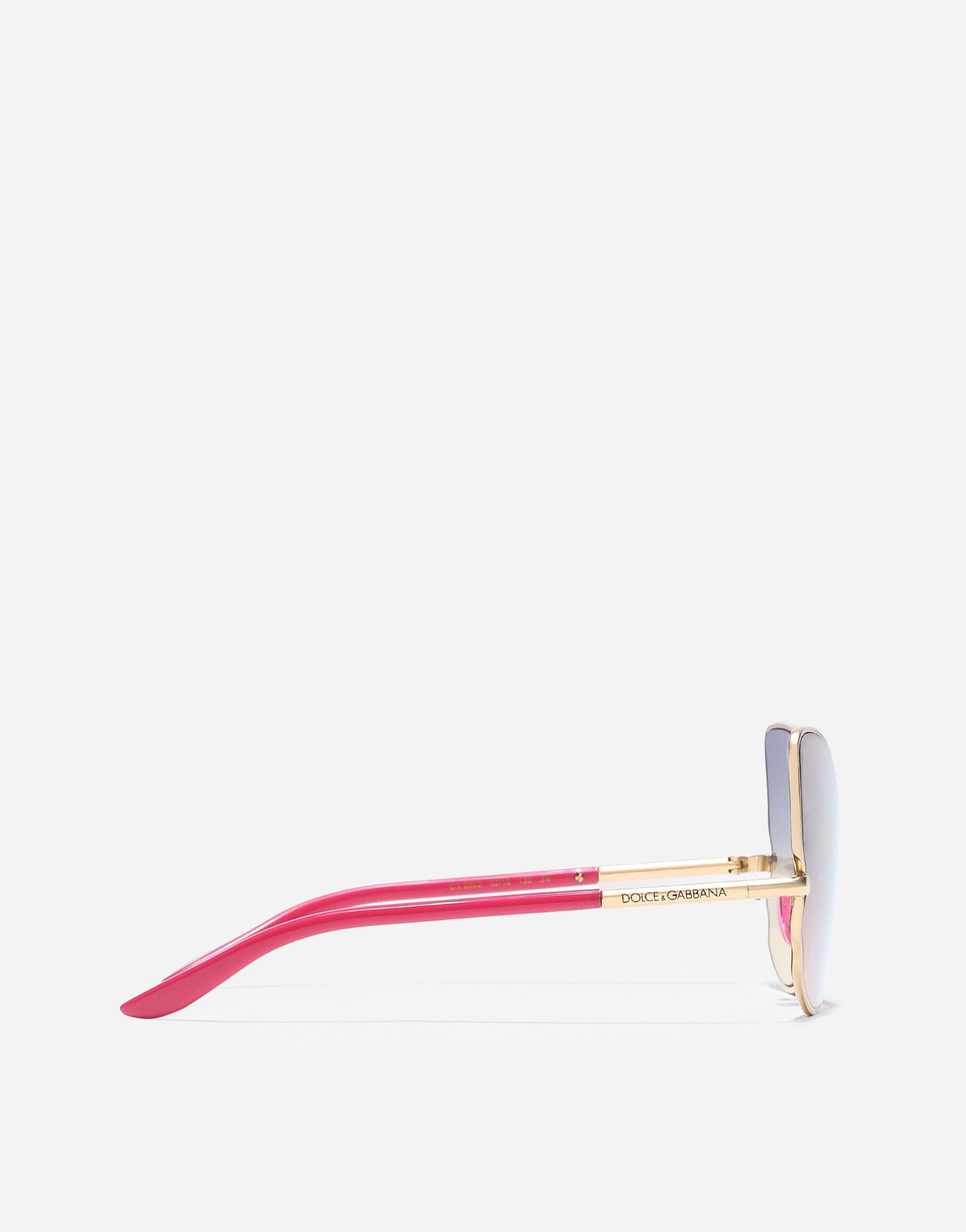 Butterfly sunglasses in Fuchsia for Girls | Dolce&Gabbana® US