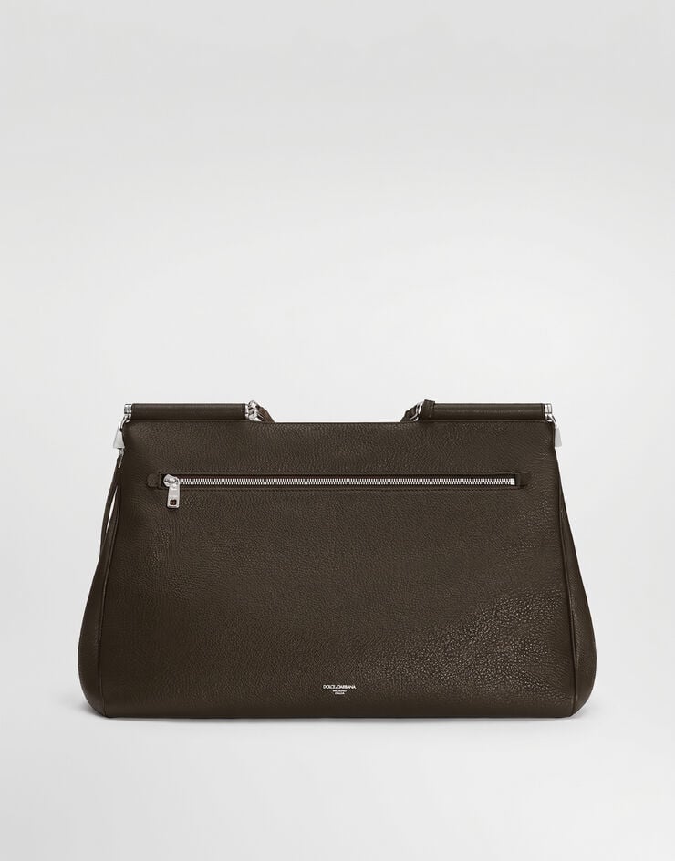 Dolce & Gabbana حقيبة يد My Sicily من جلد عجل Dolce & Gabbana حقيبة يد My Sicily من جلد عجل بني BM2757B0370