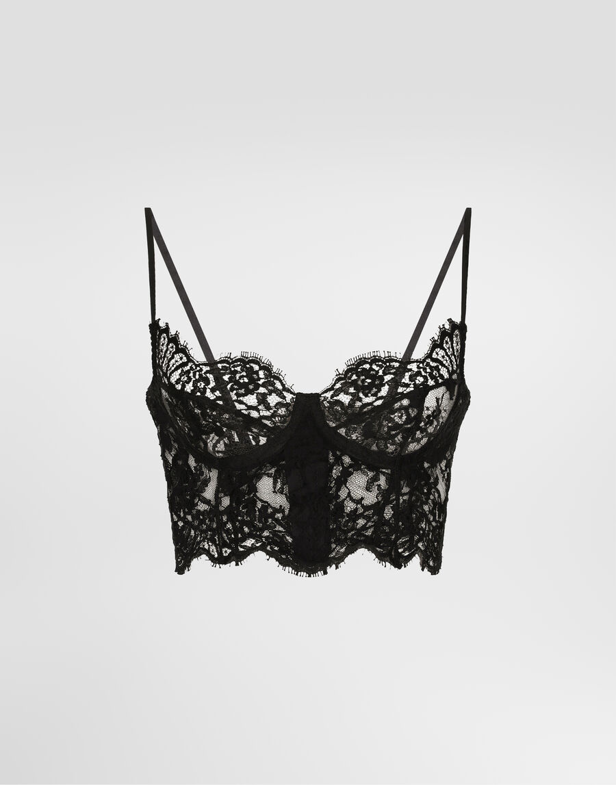 Lace balconette bralette