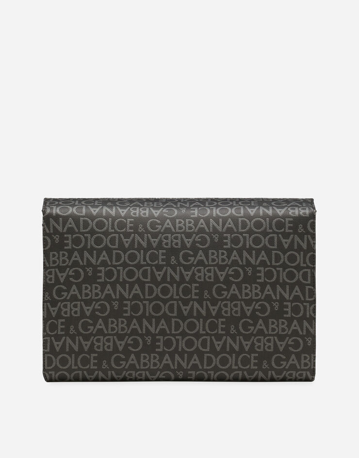 Dolce&Gabbana Umhängetasche aus beschichtetem Jacquard Mehrfarbig BM2282AJ705