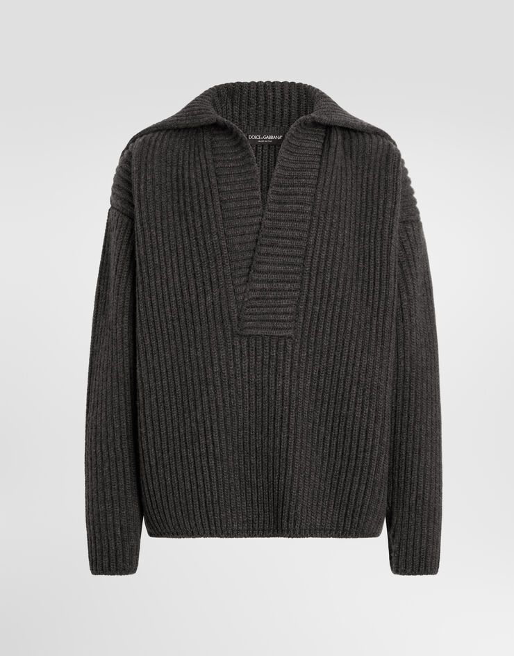Dolce & Gabbana Cashmere sweater Dolce & Gabbana Cashmere sweater Grey GXZ47TJAWZ6