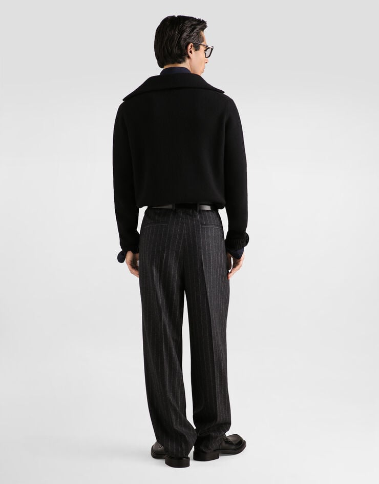 Dolce & Gabbana Virgin wool cardigan with embroidery Dolce & Gabbana Virgin wool cardigan with embroidery GXVGPZJDVGI