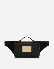 Dolce & Gabbana Grainy calfskin belt bag Black BM2295AG182