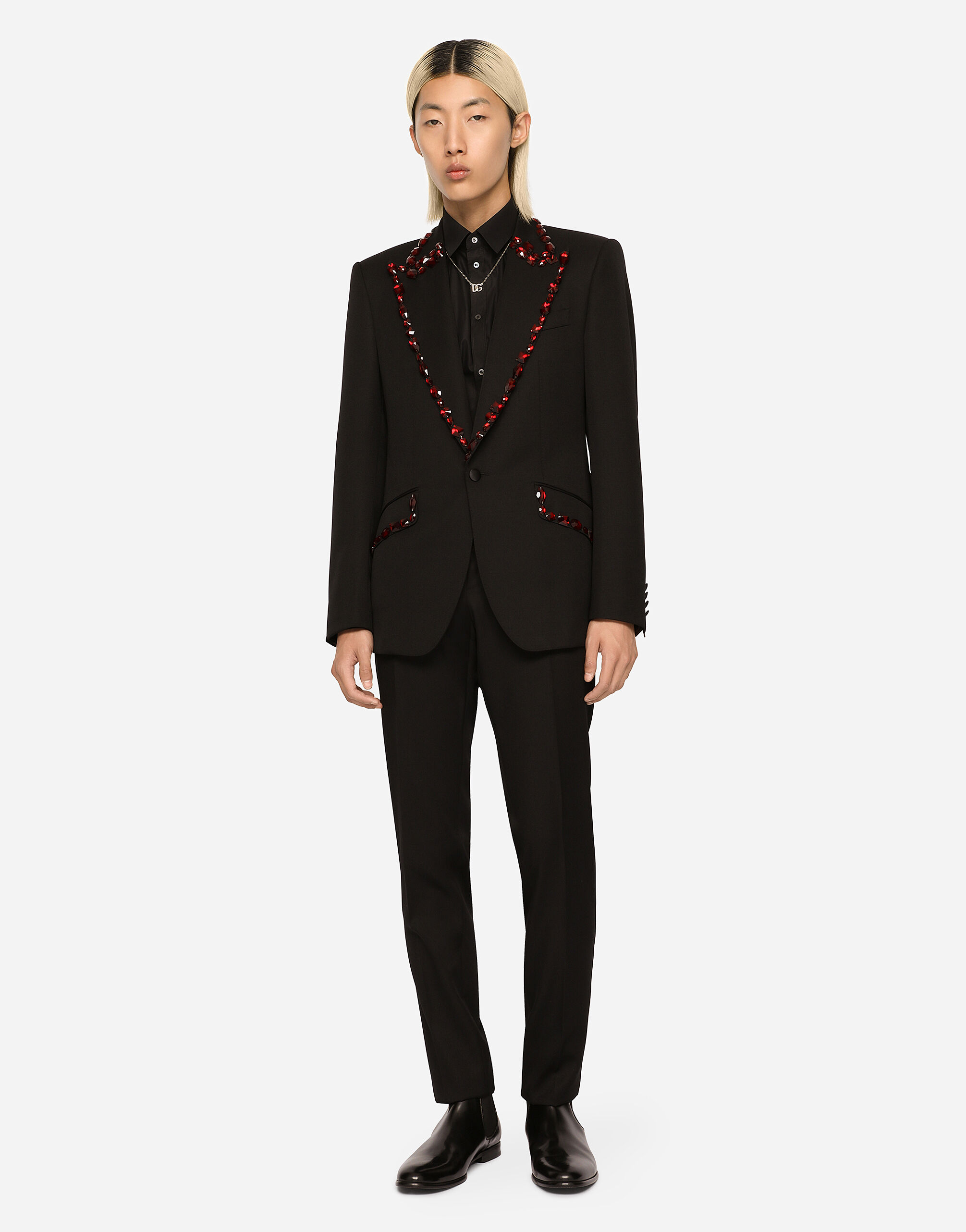 Dolce and gabbana rhinestone jacket online