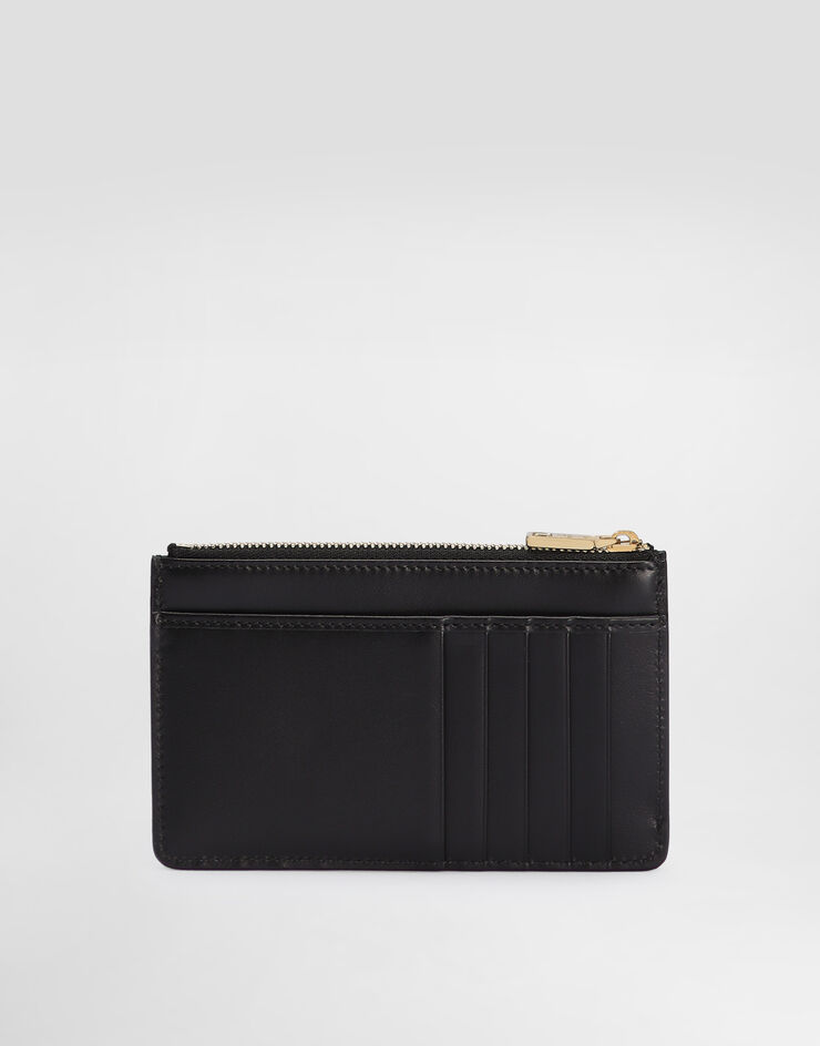 Dolce & Gabbana Tarjetero mediano Devotion Negro BI1261AV967