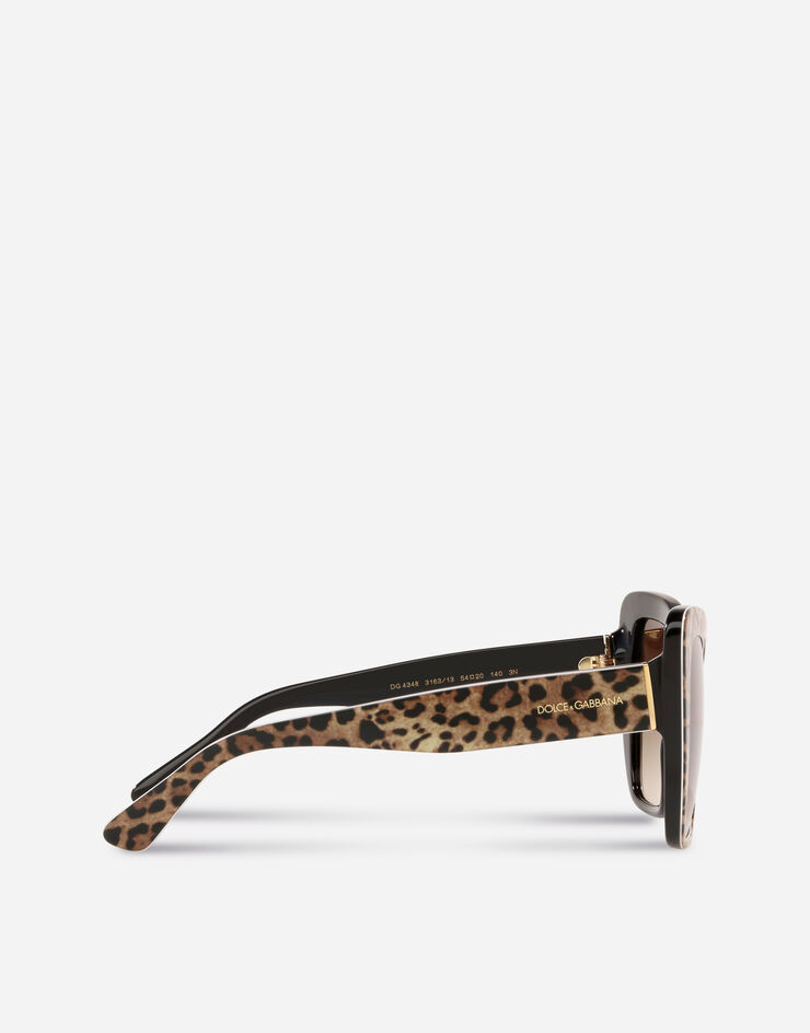 Dolce & Gabbana Gafas de sol Print family Estampado De Leopardo VG4348VP313