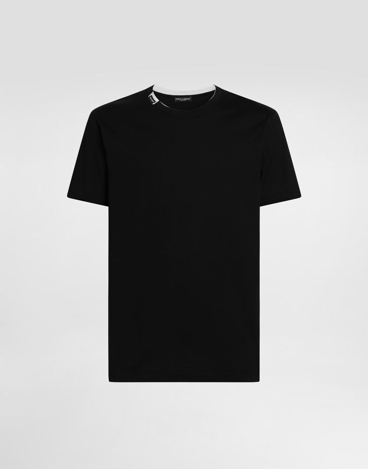 Dolce & Gabbana Cotton jersey t-shirt Dolce & Gabbana Cotton jersey t-shirt Black G8TW5TFU7EQ