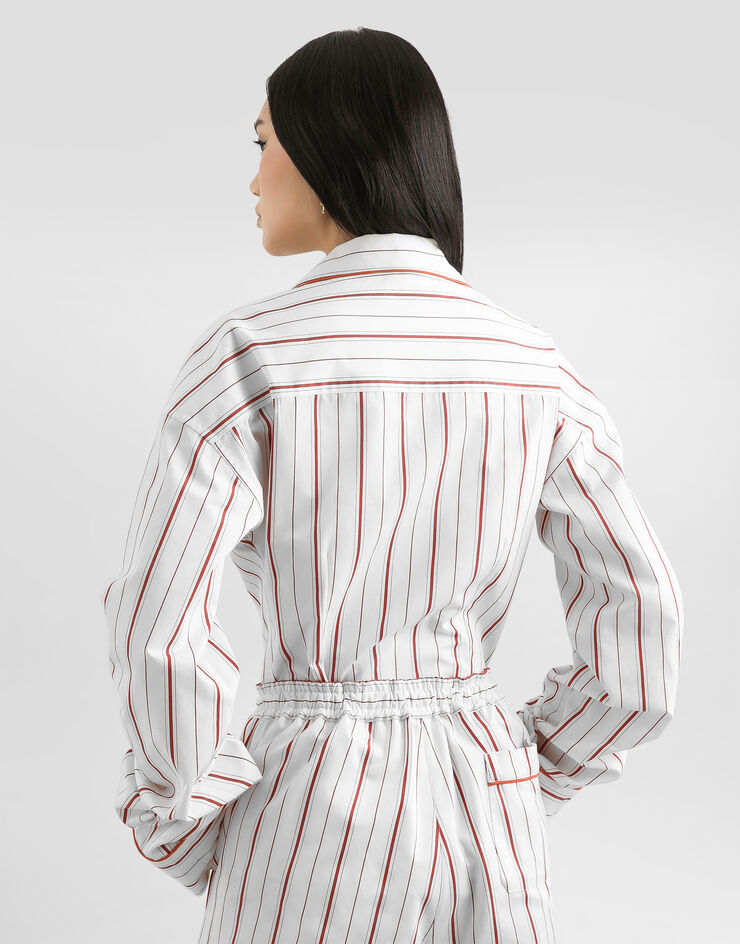 Dolce & Gabbana Striped poplin shirt Dolce & Gabbana Striped poplin shirt Multicolor F5U71TFR51T