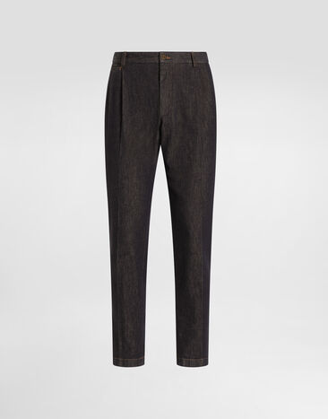 Dolce & Gabbana Chinos en denim Multicolor GP13KDG8PF6
