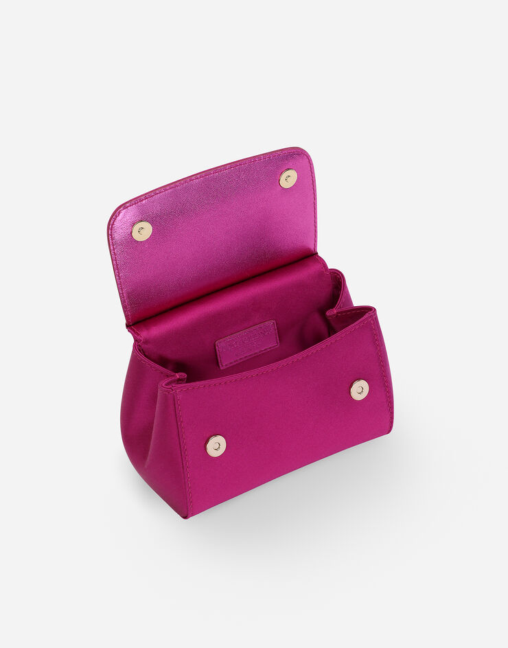 Dolce & Gabbana Satin Sicily bag Fuchsia EB0003AL819