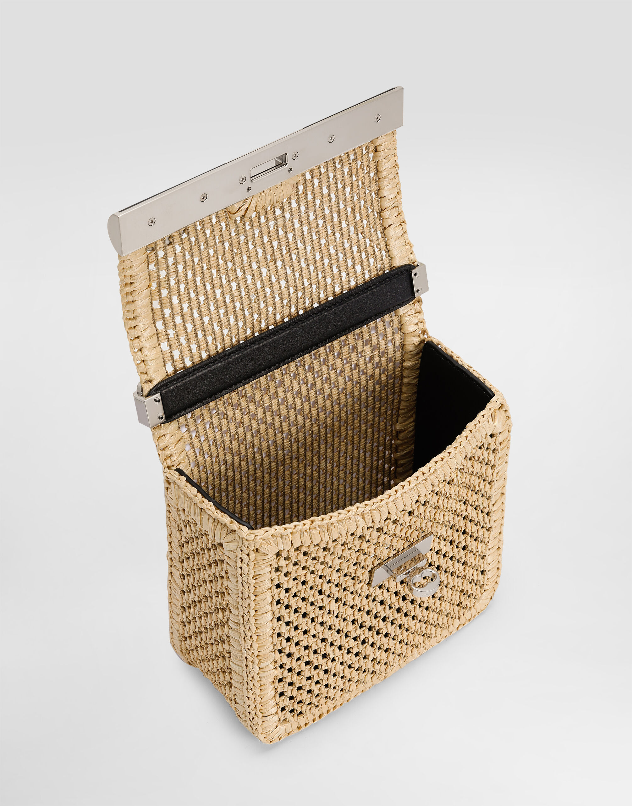 【関税&送料込】Dolce & Gabbana Dolce Gabbana Woven Webbing Woven raffia bag in Multicolor for Men | Dolce&Gabbana®