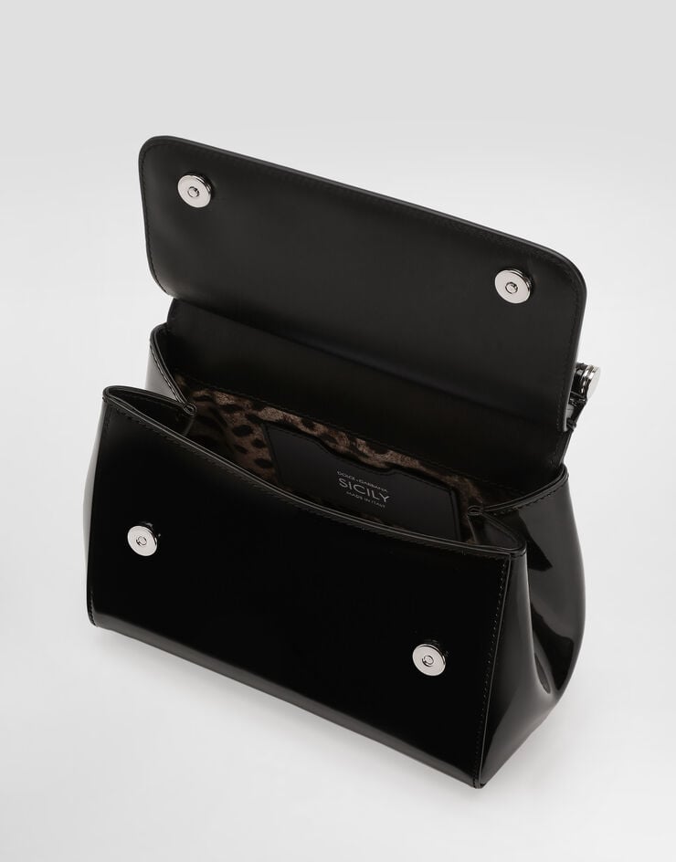 Dolce & Gabbana Medium Sicily handbag Black BB6003AI413
