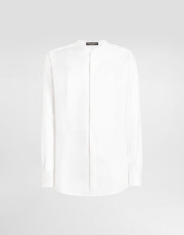 Dolce & Gabbana Silk twill martini shirt White G5LF8TFU10S