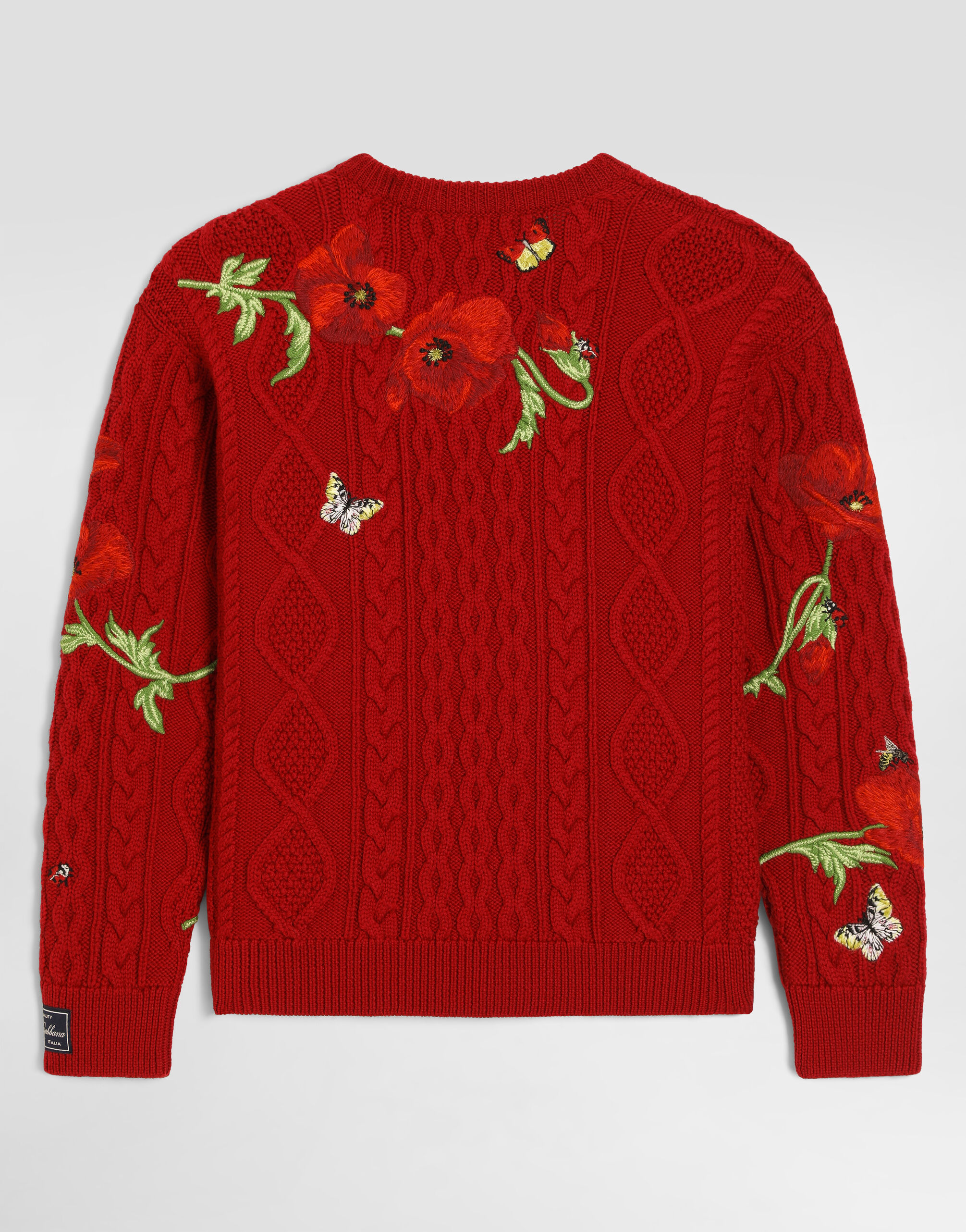 Virgin wool pullover