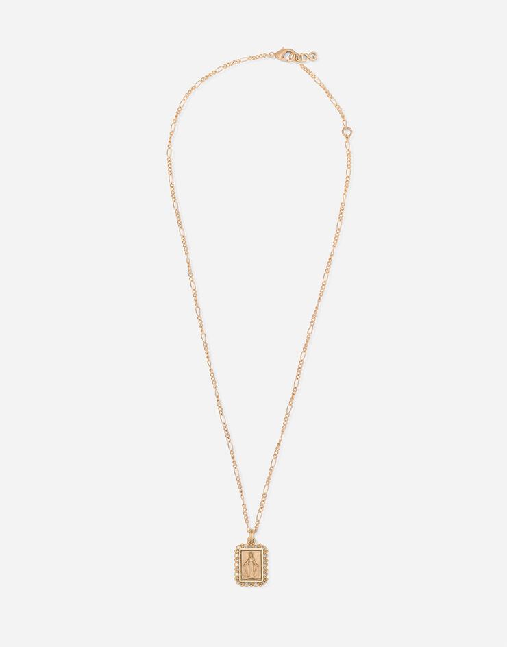 Dolce & Gabbana Collier avec pendentif Doré WNN7S4W1111